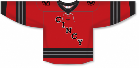 Athletic Knit ZH192-DESIGN-CIN2409 Custom Sublimated Hockey Jersey