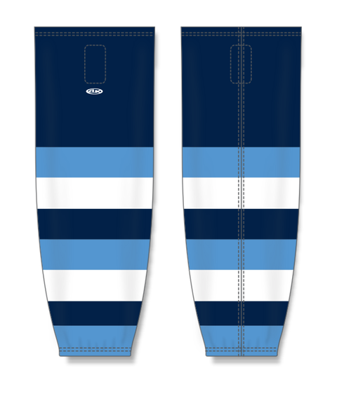 Athletic Knit ZH711-BLB2407 Custom Sublimated Hockey Socks