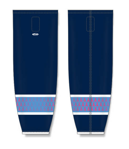 Athletic Knit ZH711-DESIGN-BCA Custom Sublimated Hockey Socks