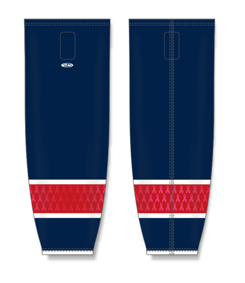Athletic Knit ZH711-DESIGN-BCA Custom Sublimated Hockey Socks