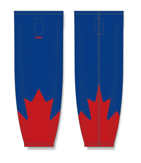 Athletic Knit ZH711-DESIGN-CAN2501 Custom Sublimated Hockey Socks