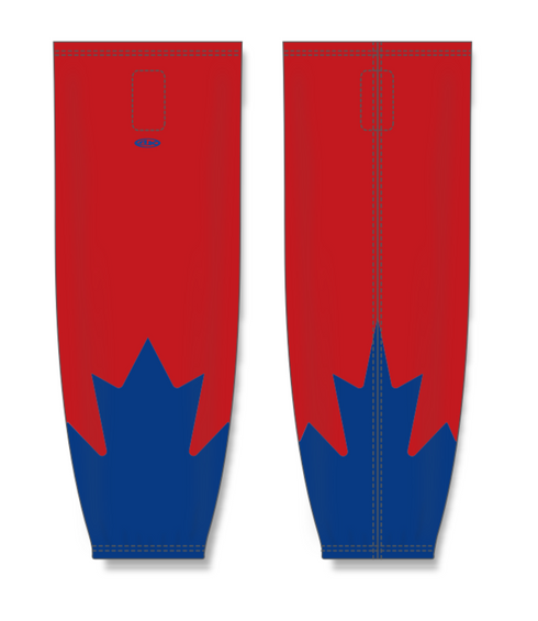 Athletic Knit ZH711-DESIGN-CAN2501 Custom Sublimated Hockey Socks