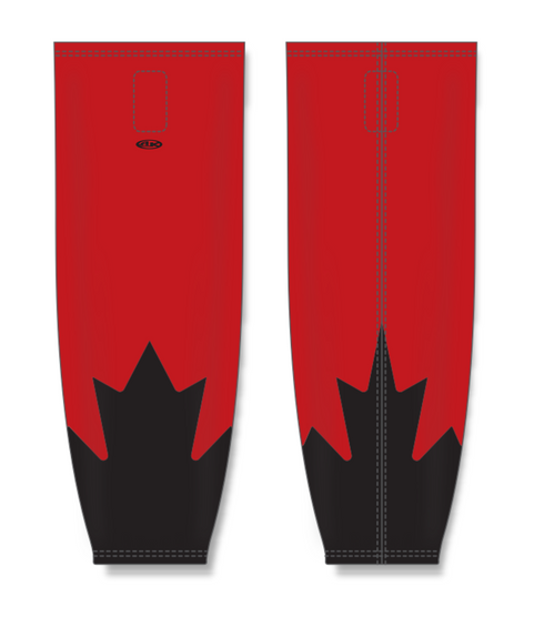 Athletic Knit ZH711-DESIGN-CAN2501 Custom Sublimated Hockey Socks
