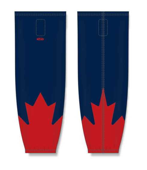 Athletic Knit ZH711-DESIGN-CAN2501 Custom Sublimated Hockey Socks