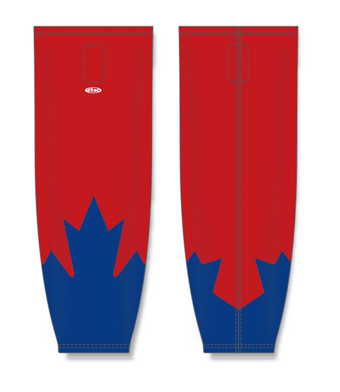 Athletic Knit ZH711-DESIGN-CAN2502 Custom Sublimated Hockey Socks