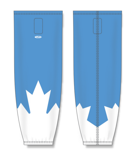 Athletic Knit ZH711-DESIGN-CAN2502 Custom Sublimated Hockey Socks