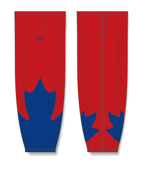 Athletic Knit ZH711-DESIGN-CAN2503 Custom Sublimated Hockey Socks