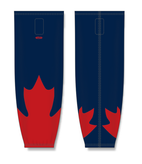 Athletic Knit ZH711-DESIGN-CAN2503 Custom Sublimated Hockey Socks