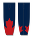 Athletic Knit ZH711-DESIGN-CAN2503 Custom Sublimated Hockey Socks