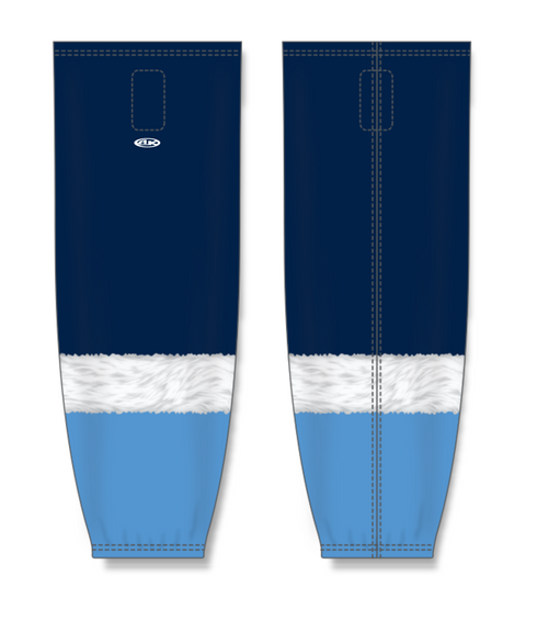 Athletic Knit ZH711-DESIGN-CHR2401 Custom Sublimated Hockey Socks