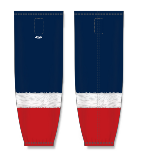 Athletic Knit ZH711-DESIGN-CHR2401 Custom Sublimated Hockey Socks
