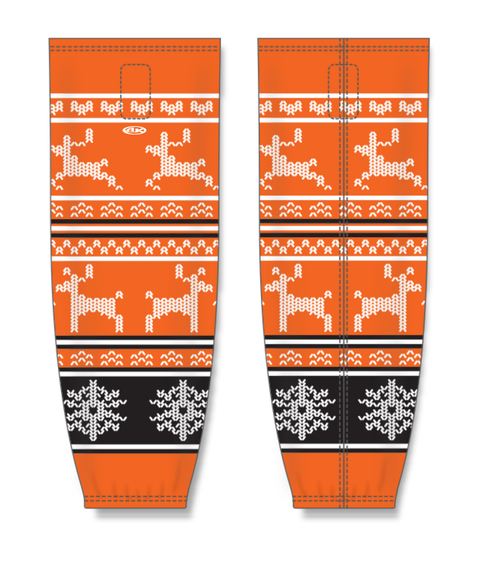 Athletic Knit ZH711-DESIGN-CHR2403 Custom Sublimated Hockey Socks