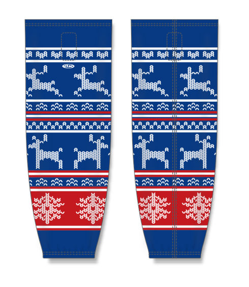 Athletic Knit ZH711-DESIGN-CHR2403 Custom Sublimated Hockey Socks