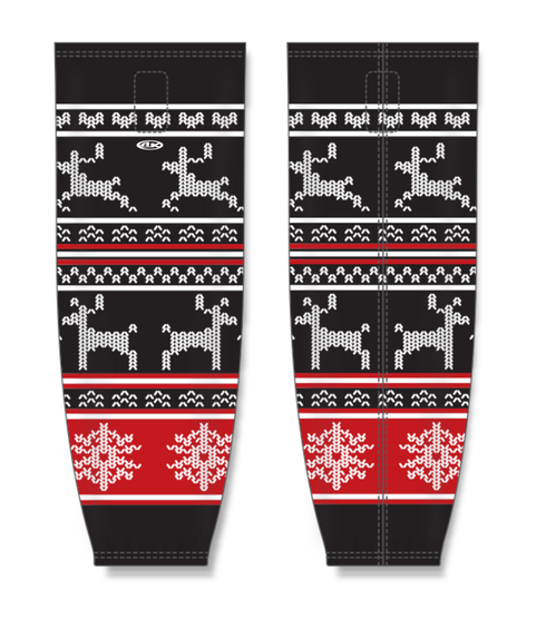 Athletic Knit ZH711-DESIGN-CHR2403 Custom Sublimated Hockey Socks
