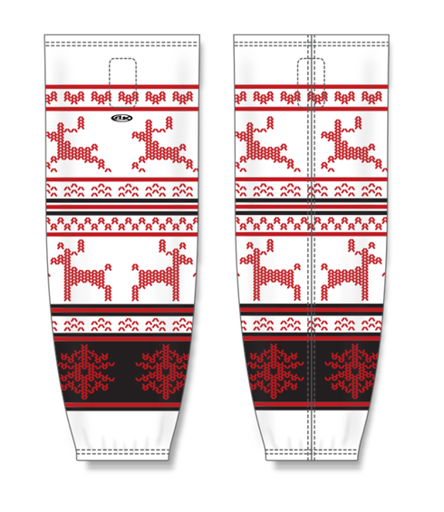 Athletic Knit ZH711-DESIGN-CHR2403 Custom Sublimated Hockey Socks