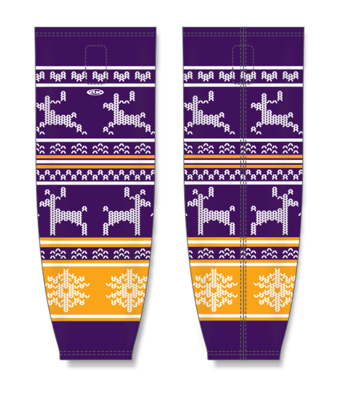 Athletic Knit ZH711-DESIGN-CHR2403 Custom Sublimated Hockey Socks