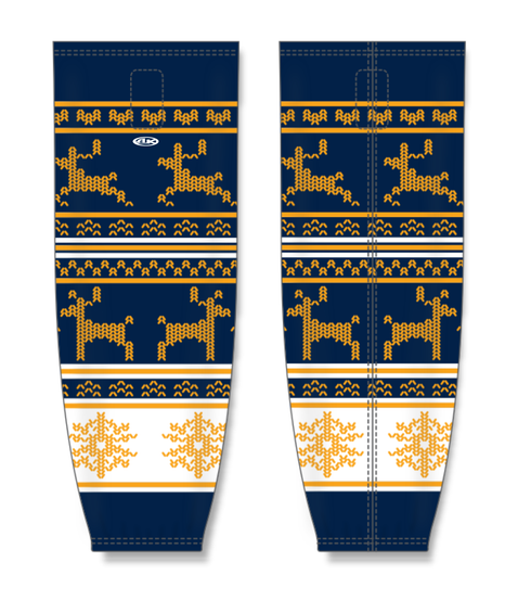 Athletic Knit ZH711-DESIGN-CHR2403 Custom Sublimated Hockey Socks