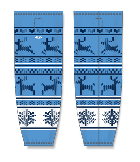 Athletic Knit ZH711-DESIGN-CHR2403 Custom Sublimated Hockey Socks