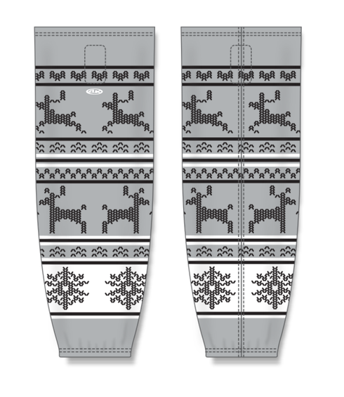 Athletic Knit ZH711-DESIGN-CHR2403 Custom Sublimated Hockey Socks