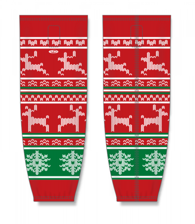 Athletic Knit ZH711-DESIGN-CHR2403 Custom Sublimated Hockey Socks