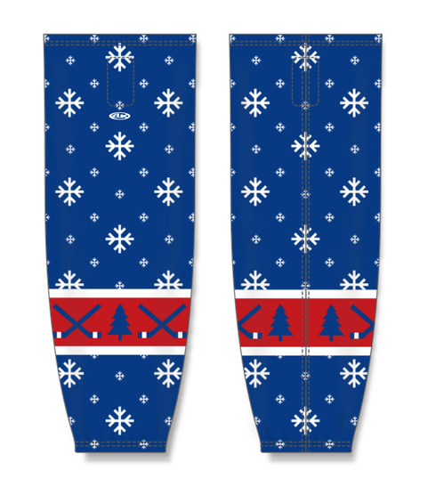 Athletic Knit ZH711-DESIGN-CHR2404 Custom Sublimated Hockey Socks