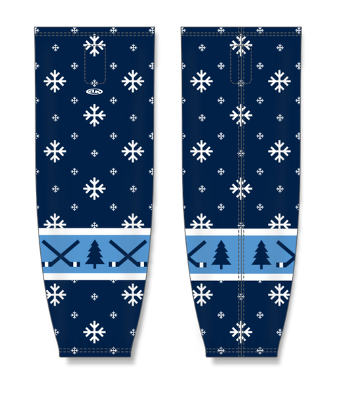 Athletic Knit ZH711-DESIGN-CHR2404 Custom Sublimated Hockey Socks