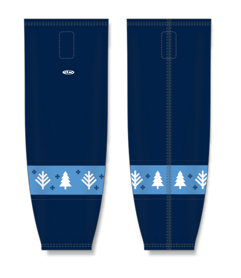 Athletic Knit ZH711-DESIGN-CHR2405 Custom Sublimated Hockey Socks