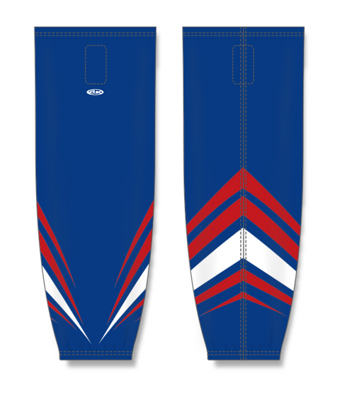 Athletic Knit ZH711-DESIGN-HS0901 Custom Sublimated Hockey Socks