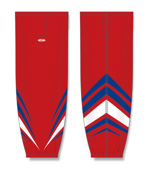 Athletic Knit ZH711-DESIGN-HS0901 Custom Sublimated Hockey Socks