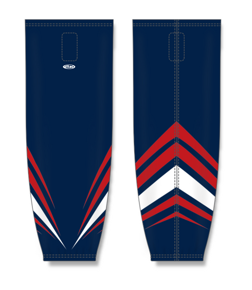 Athletic Knit ZH711-DESIGN-HS0901 Custom Sublimated Hockey Socks