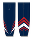 Athletic Knit ZH711-DESIGN-HS0901 Custom Sublimated Hockey Socks