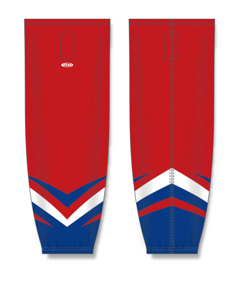 Athletic Knit ZH711-DESIGN-HS0906 Custom Sublimated Hockey Socks