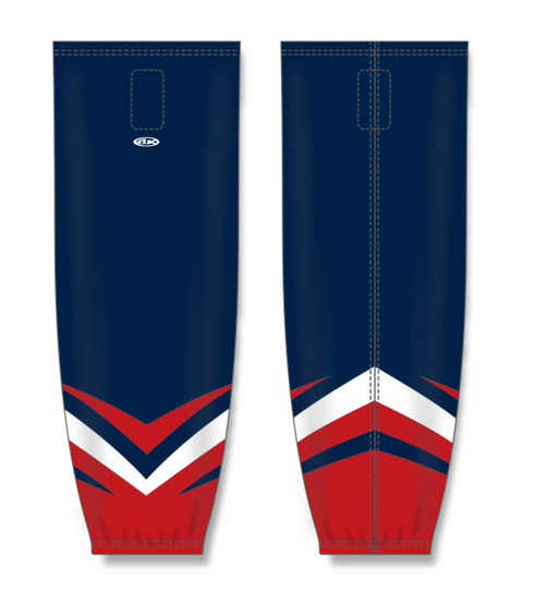Athletic Knit ZH711-DESIGN-HS0906 Custom Sublimated Hockey Socks