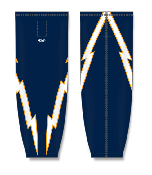 Athletic Knit ZH711-DESIGN-HS0908 Custom Sublimated Hockey Socks