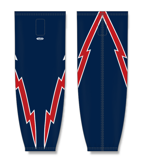 Athletic Knit ZH711-DESIGN-HS0908 Custom Sublimated Hockey Socks