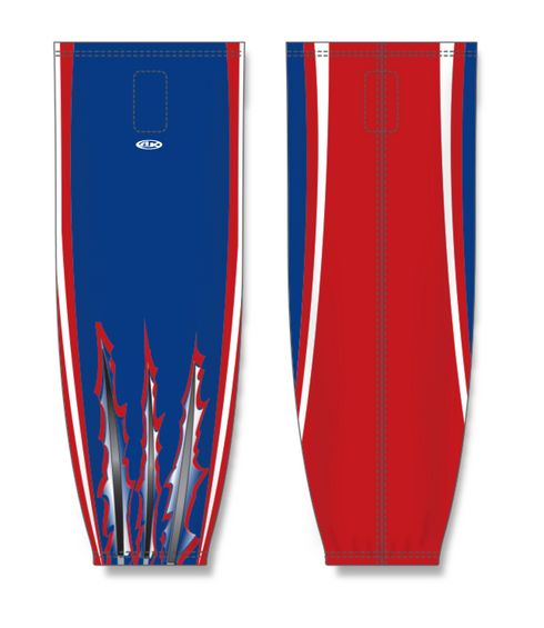 Athletic Knit ZH711-DESIGN-HS1003 Custom Sublimated Hockey Socks