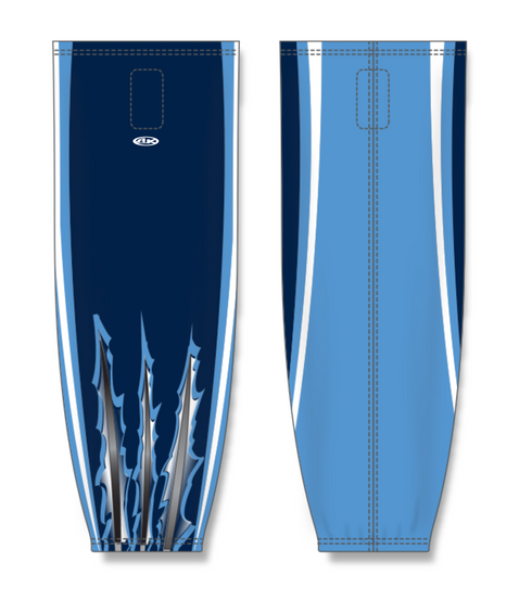 Athletic Knit ZH711-DESIGN-HS1003 Custom Sublimated Hockey Socks
