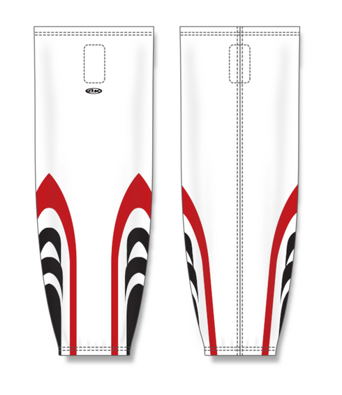 Athletic Knit ZH711-DESIGN-HS1007 Custom Sublimated Hockey Socks