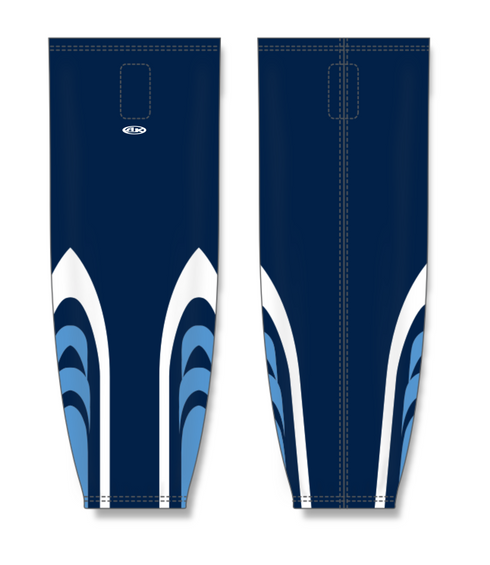 Athletic Knit ZH711-DESIGN-HS1007 Custom Sublimated Hockey Socks