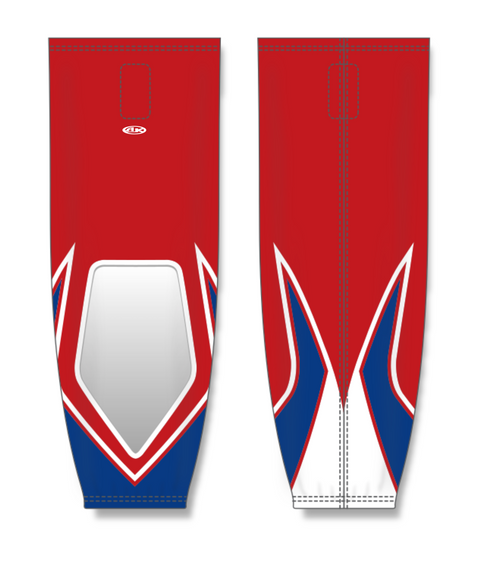Athletic Knit ZH711-DESIGN-HS1008 Custom Sublimated Hockey Socks