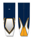 Athletic Knit ZH711-DESIGN-HS1008 Custom Sublimated Hockey Socks