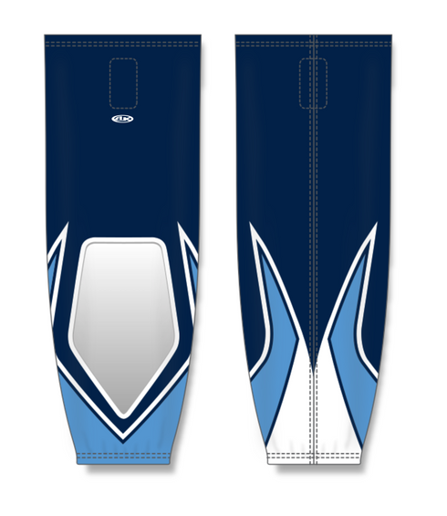 Athletic Knit ZH711-DESIGN-HS1008 Custom Sublimated Hockey Socks