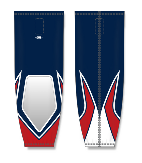 Athletic Knit ZH711-DESIGN-HS1008 Custom Sublimated Hockey Socks