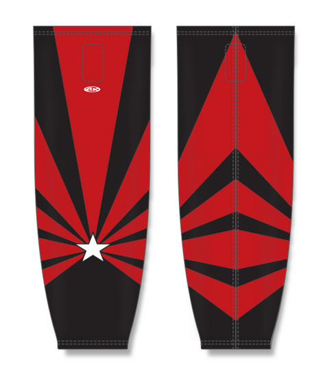 Athletic Knit ZH711-DESIGN-HS1009 Custom Sublimated Hockey Socks
