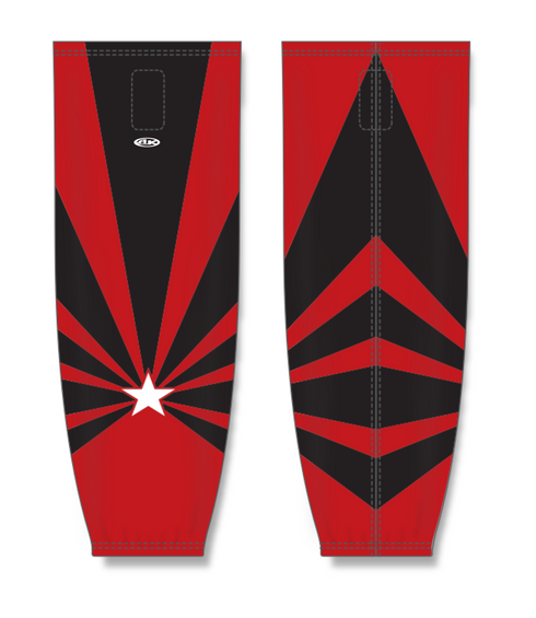 Athletic Knit ZH711-DESIGN-HS1009 Custom Sublimated Hockey Socks