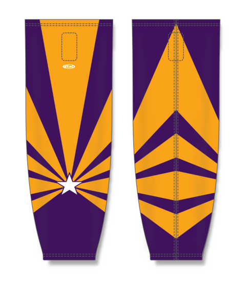 Athletic Knit ZH711-DESIGN-HS1009 Custom Sublimated Hockey Socks
