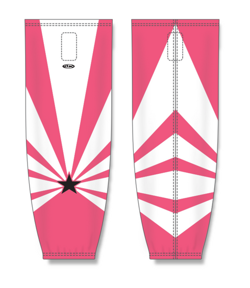 Athletic Knit ZH711-DESIGN-HS1009 Custom Sublimated Hockey Socks