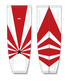 Athletic Knit ZH711-DESIGN-HS1009 Custom Sublimated Hockey Socks
