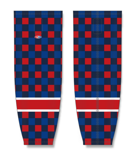 Athletic Knit ZH711-DESIGN-HS1010 Custom Sublimated Hockey Socks