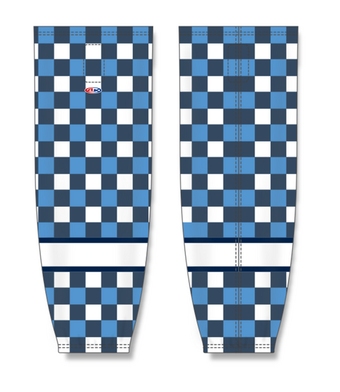 Athletic Knit ZH711-DESIGN-HS1010 Custom Sublimated Hockey Socks